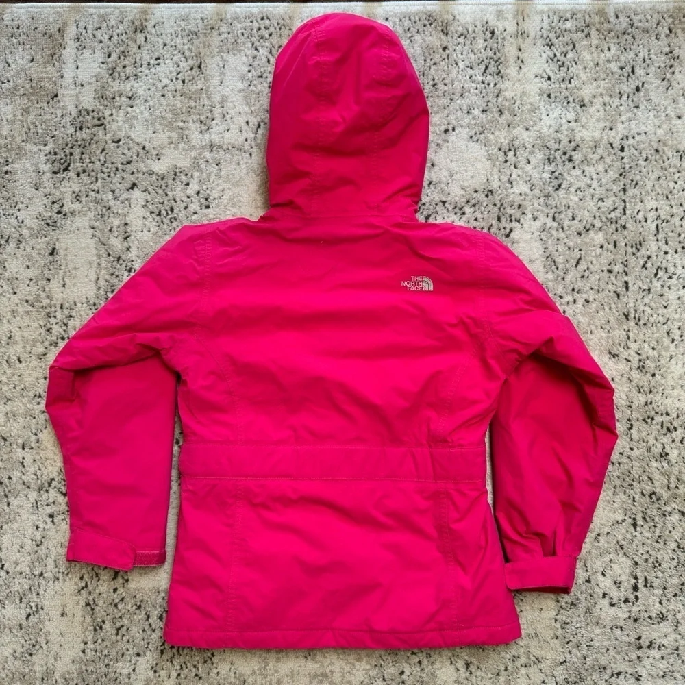 The North Face Greenland Jacket Belted Ski Parka Hyvent 550 Down Pink  L 14/16